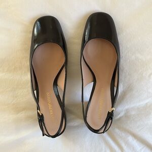 Emporio Armani sling back heels